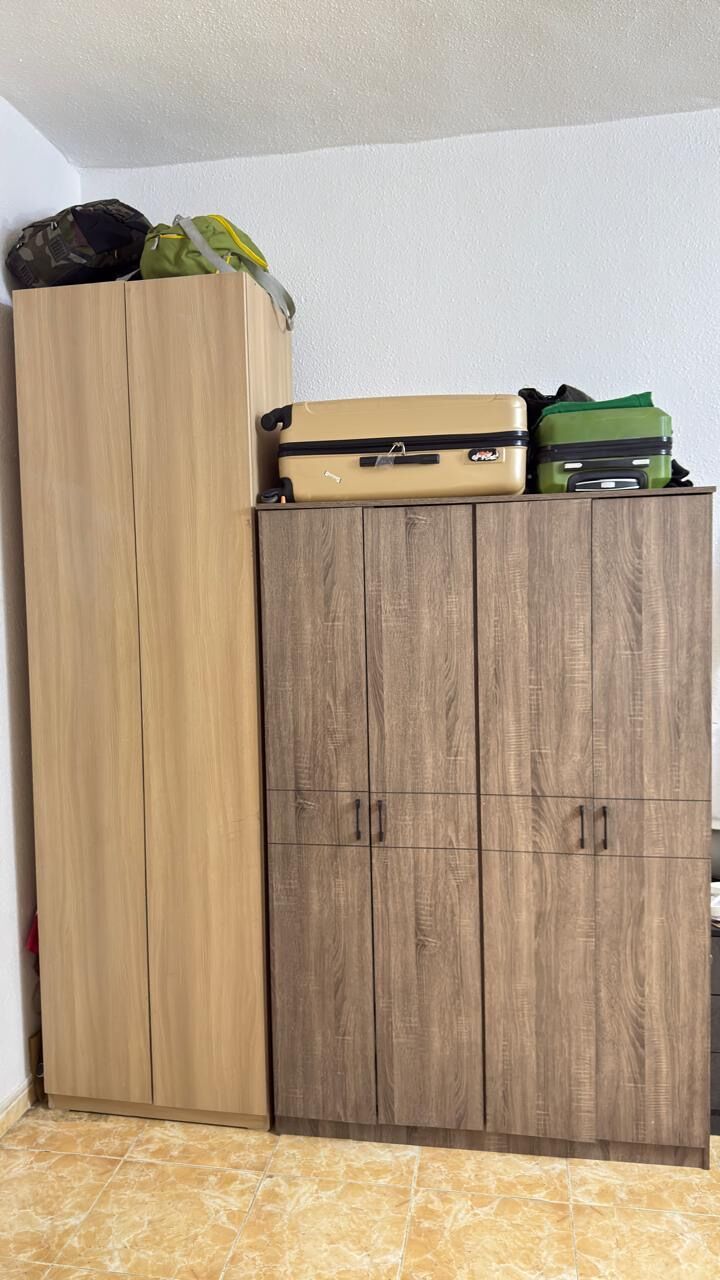 Al Naseem, Furniture, SAR 500,  Bed Set (no Mattress) With Showpiece Cupboard Free