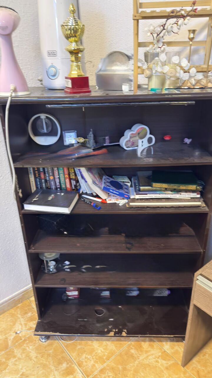 Al Naseem, Furniture, SAR 500,  Bed Set (no Mattress) With Showpiece Cupboard Free
