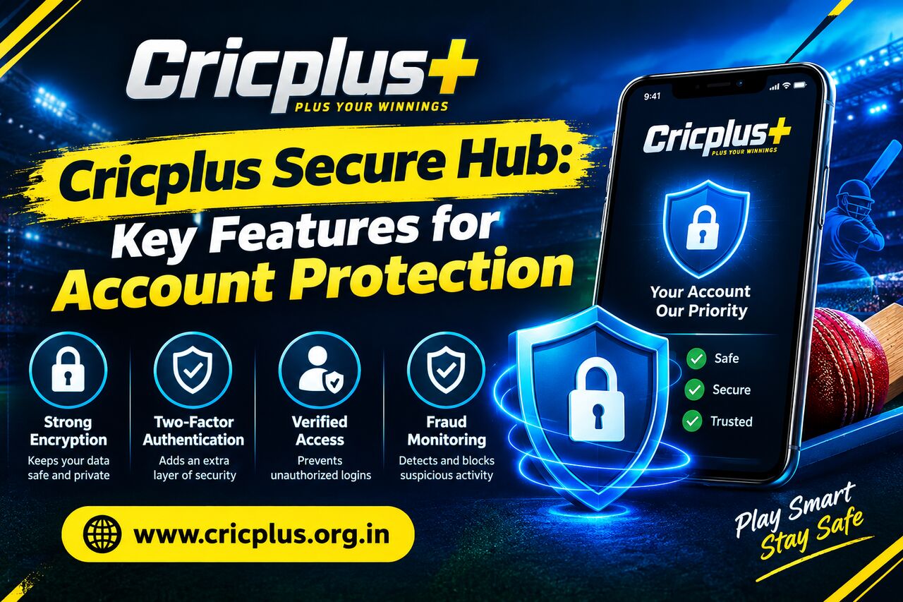 Pune, Business, Cricplus Secure Hub: Key Features For Account Protection