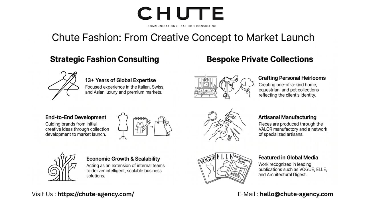 Geneva, Marketing, CHUTE Fashion | Fashion Design Consulting Switzerland