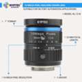 INR 8995,  35 MM 10 MP Machine Vision Lens, 1-Inch Format, C-Mount &ndash; Kyptec Automation&reg;