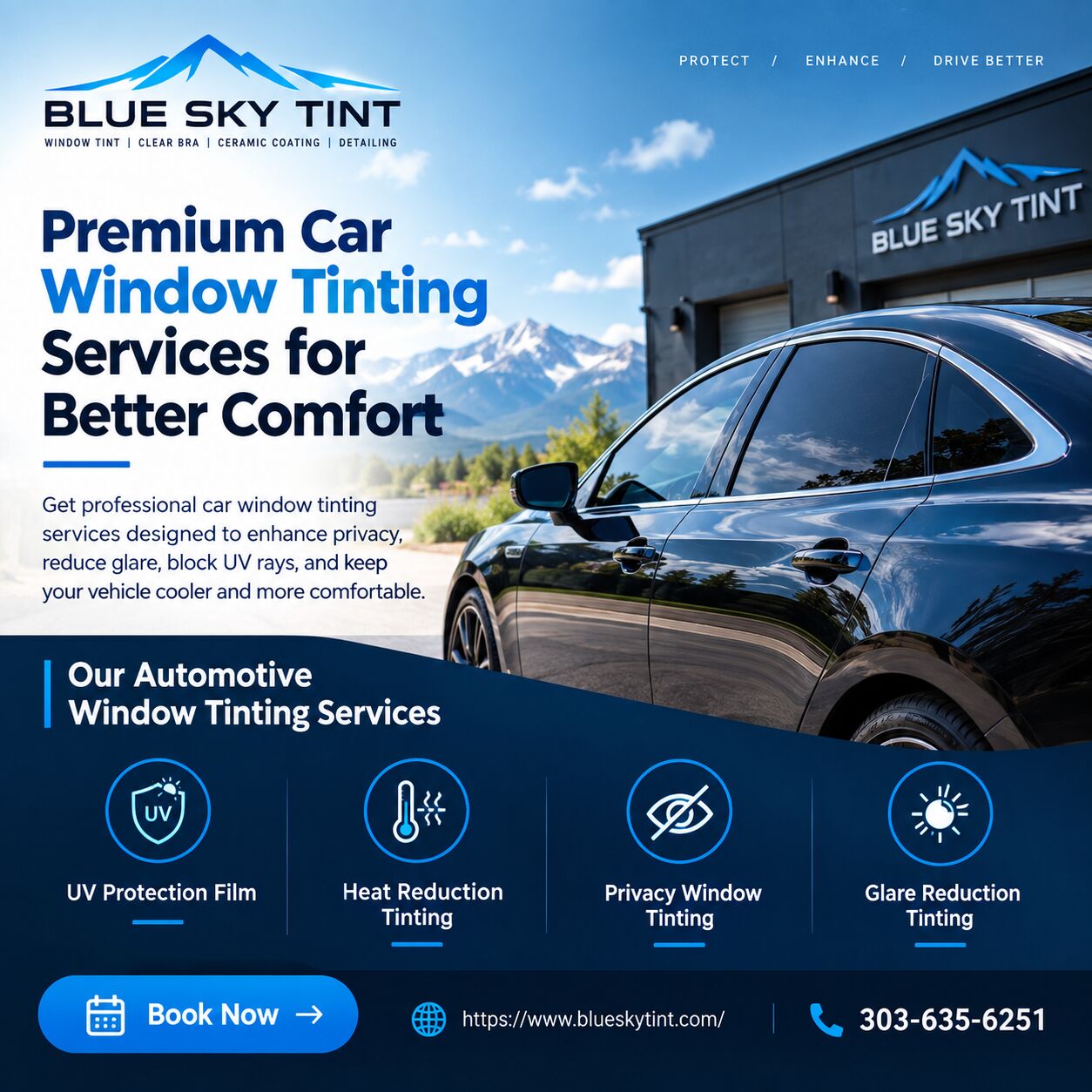 New York, Auto Parts, USD 999,  Premium Car Window Tinting For Better Comfort