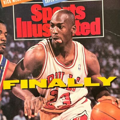 New York, Business, 1991 Sports Illustrated Michael Jordan