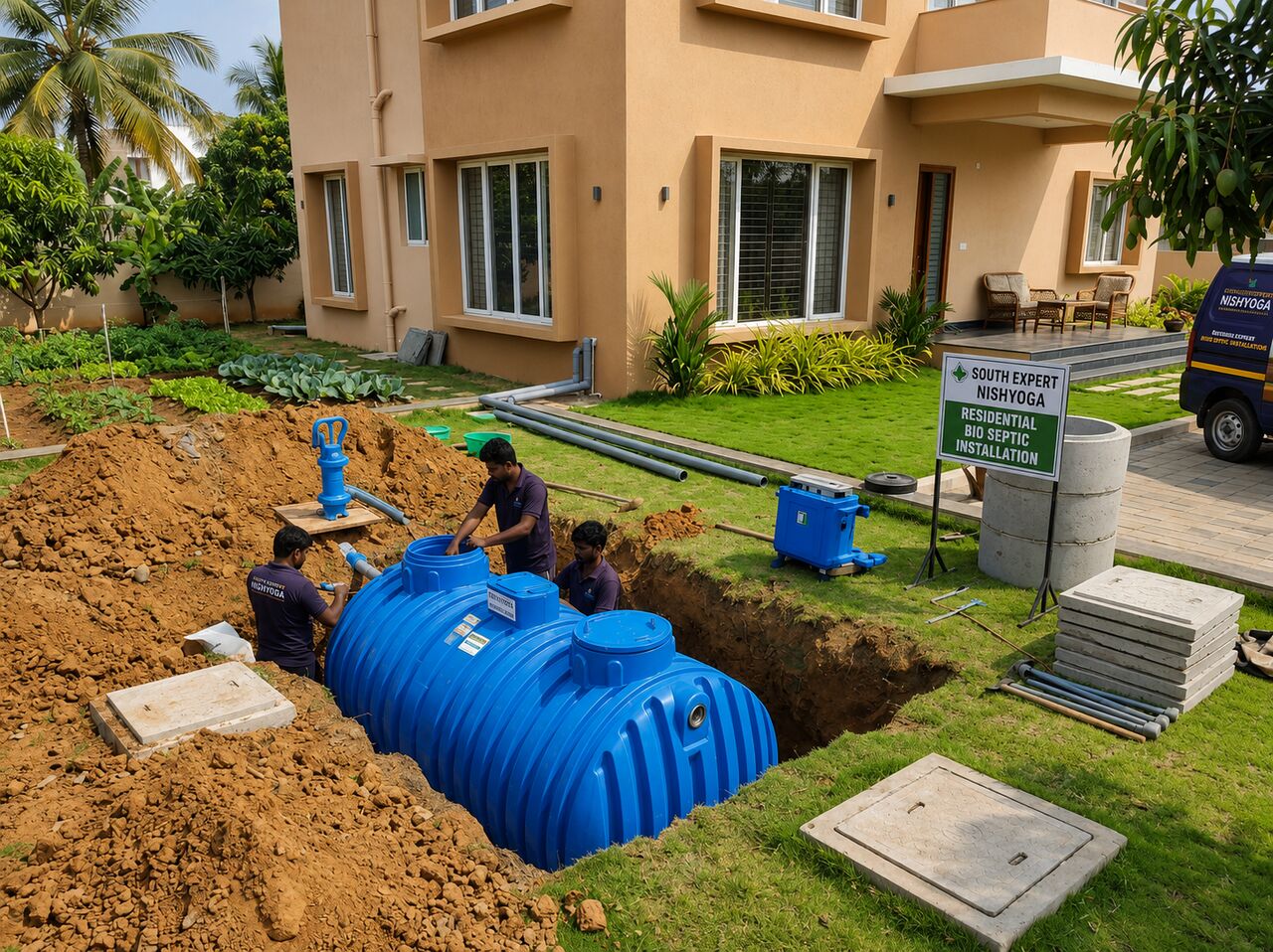 Mumbai, Business, Bio Septic Tank Manufacturer In Tirunelveli - South Expert Nishyoga