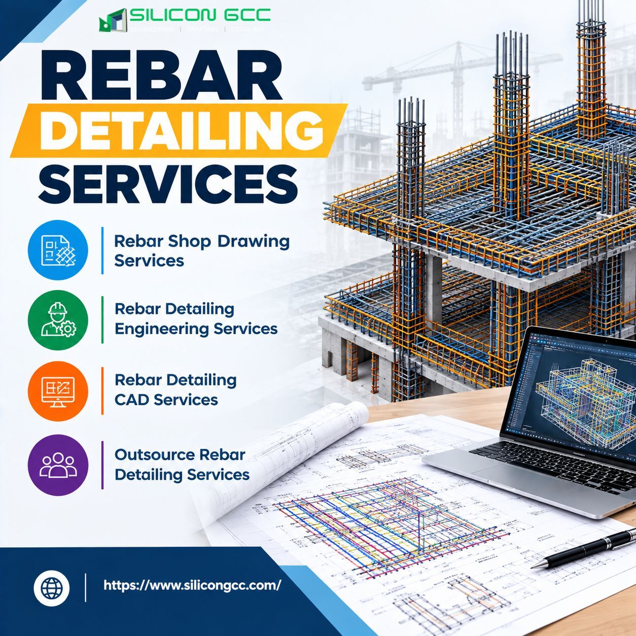 Sharjah, Creative, Rebar Detailing Services In Sharjah, UAE