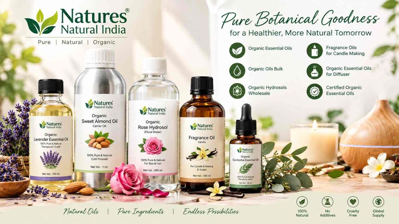 Ghaziabad, Health & Beauty Items, Bulk Organic Essential Oils &ndash; Fragrance Oils & Certified Organic Supplier