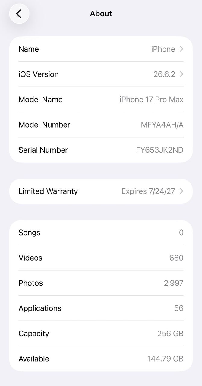 East Riffa, Mobile Phones, BHD 430,  IPHONE 17 PRO MAX 256 GB, BRAND NEW ....BLUE COLOUR UNDER CONTRACT ,PRICE 450 BD