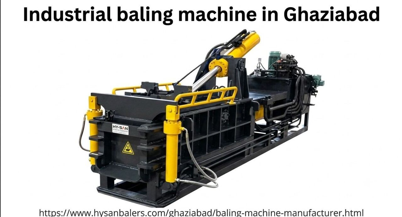 Ghaziabad, Industrial Machinery, Industrial Baling Machine In Ghaziabad