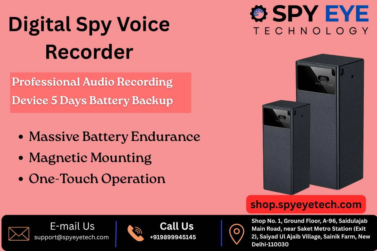 New Delhi, Electronics, INR 5500,  Magnetic Digital Voice Recorder For Authorized Recording