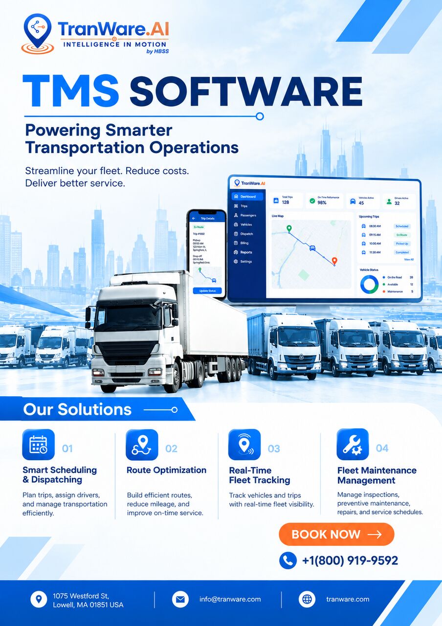 New York, Logistics, TMS Software And Transportation Management Solutions | TranWare AI