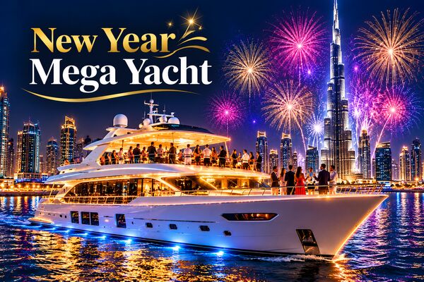 Dubai, Travel, Book Your Dubai New Year Mega Yacht Experience