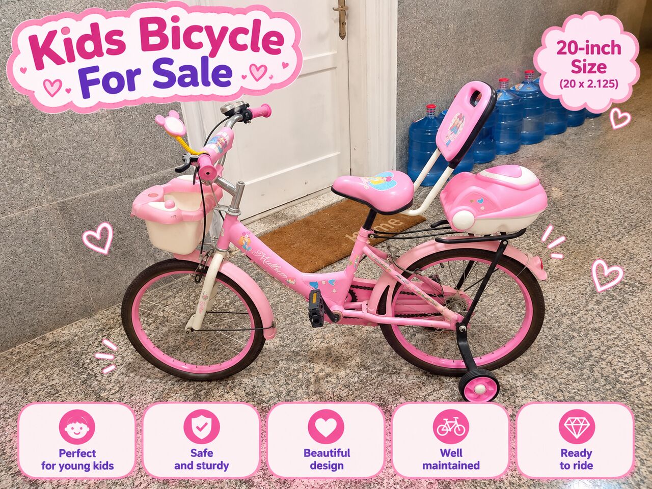 Riyadh, Bicycles, SAR 250,  Girls Bicycle 20 Inch