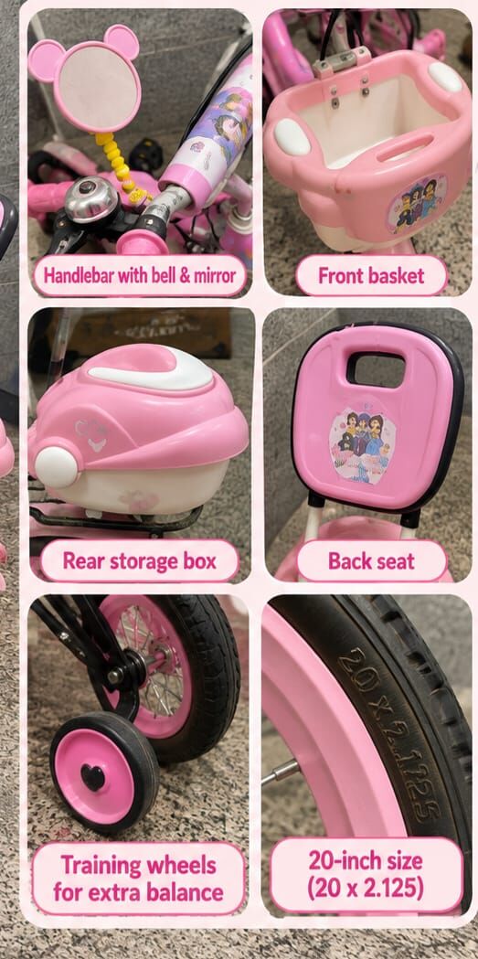 Riyadh, Bicycles, SAR 250,  Girls Bicycle 20 Inch