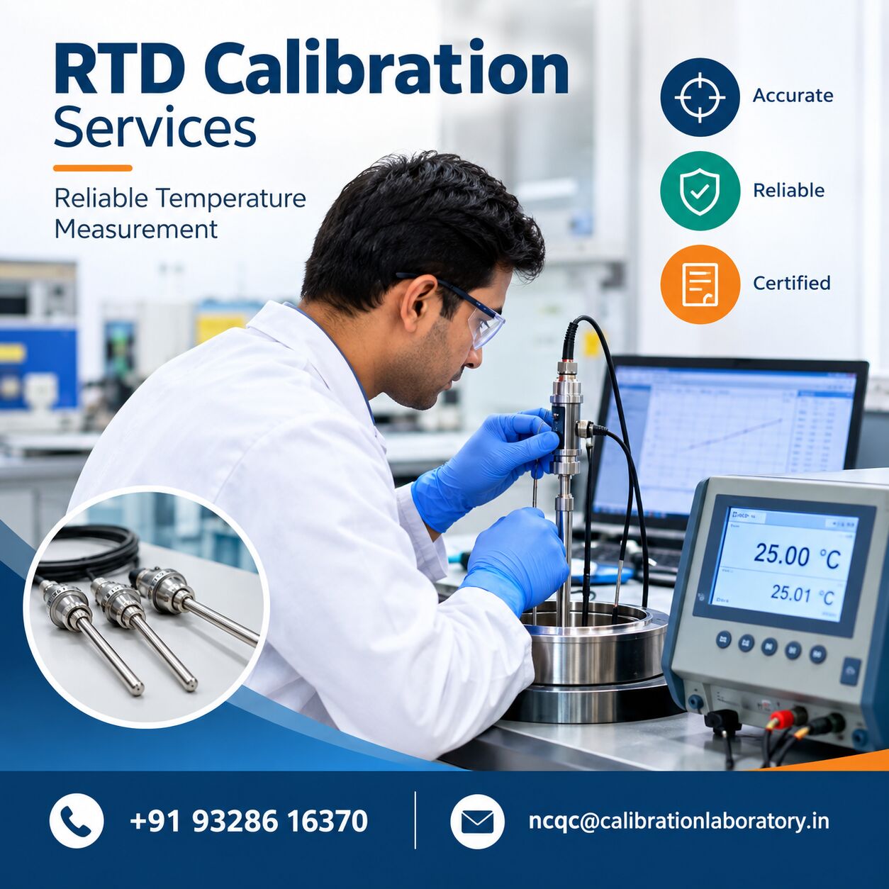 Ahmedabad, Business, RTD Calibration Services For Reliable Temperature Measurement