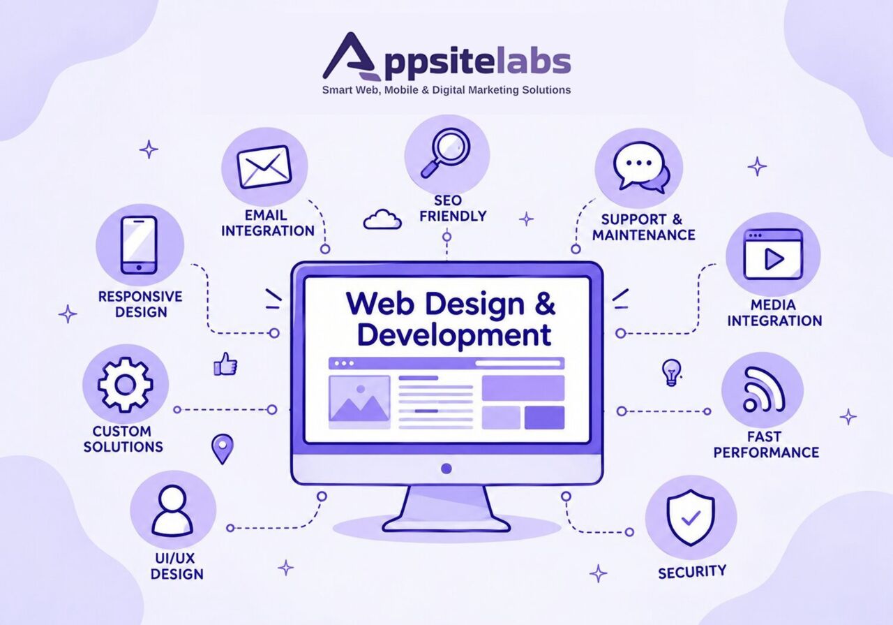 New Delhi, Web Design & Development, Custom Website Development Company In Delhi | Appsitelabs