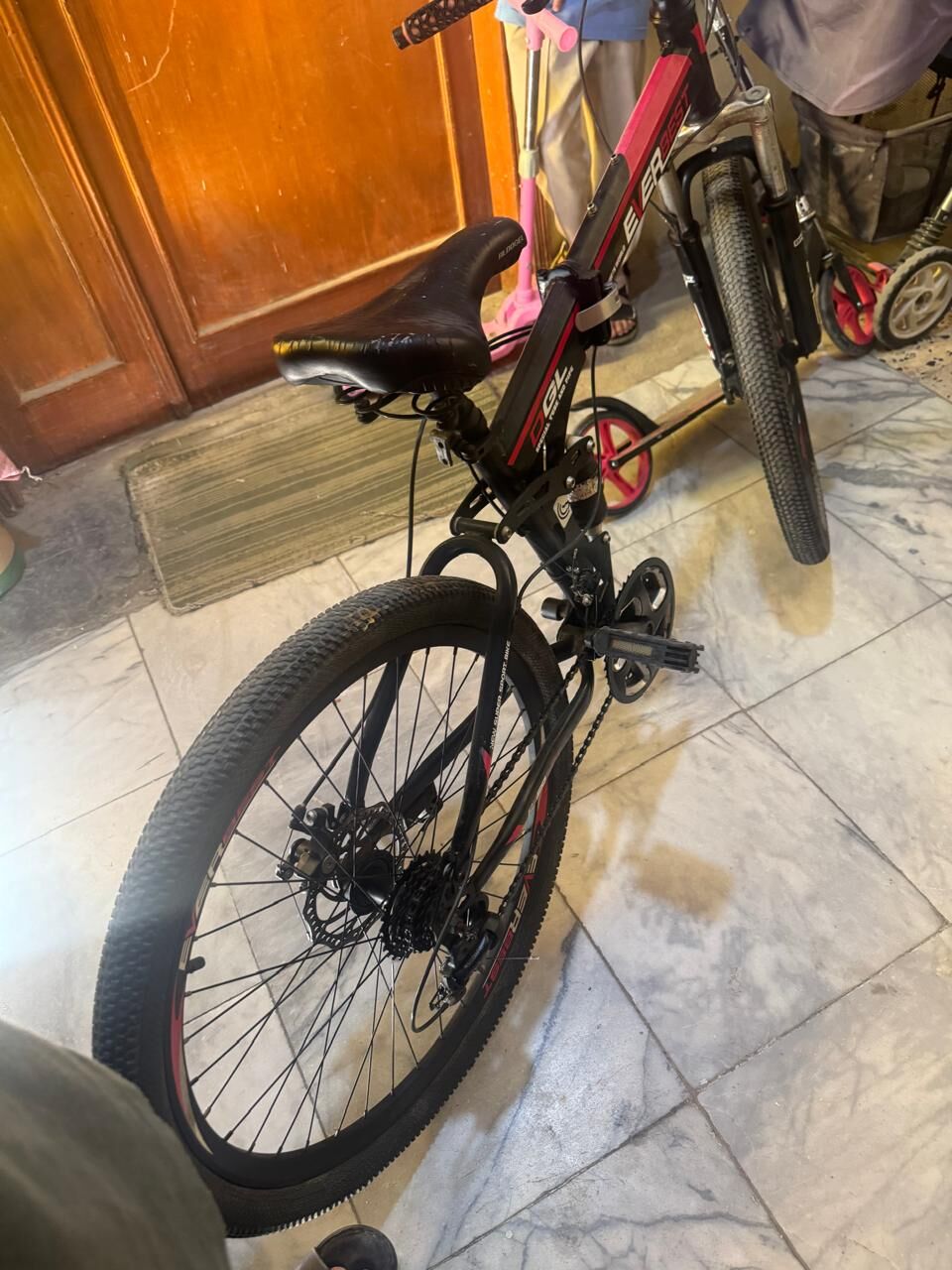 Riyadh, Bicycles, SAR 100,  I Am Selling The Following Item - Foldable Bicycle-Baby Carrier-Small Fridge