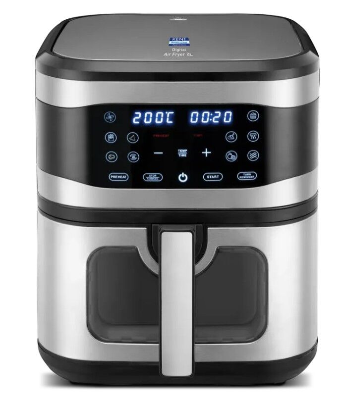 Mumbai, Electronics, INR 6599,  KENT Digital Air Fryer 8L With Smart Touch Controls
