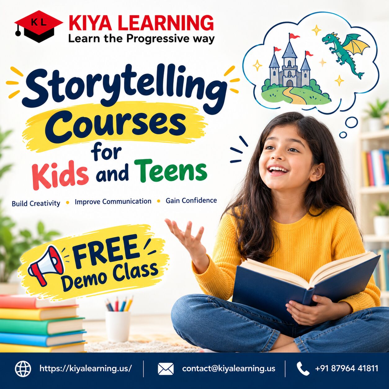 New York, Education, Storytelling Courses For Kids And Teens
