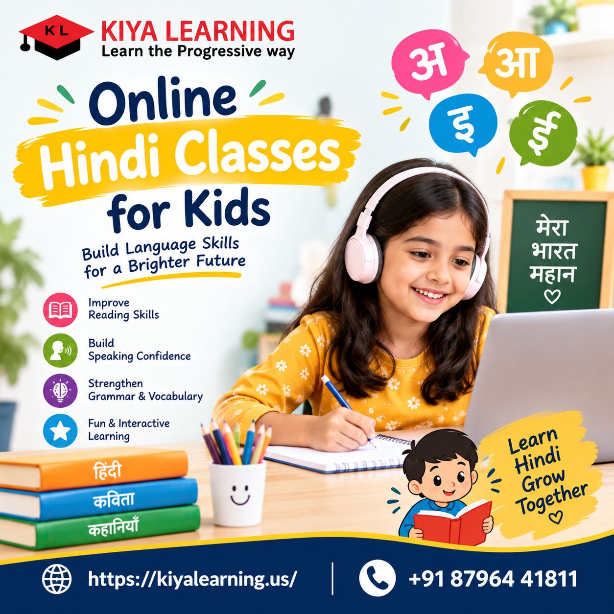 New York, Education, Online Hindi Classes For Kids