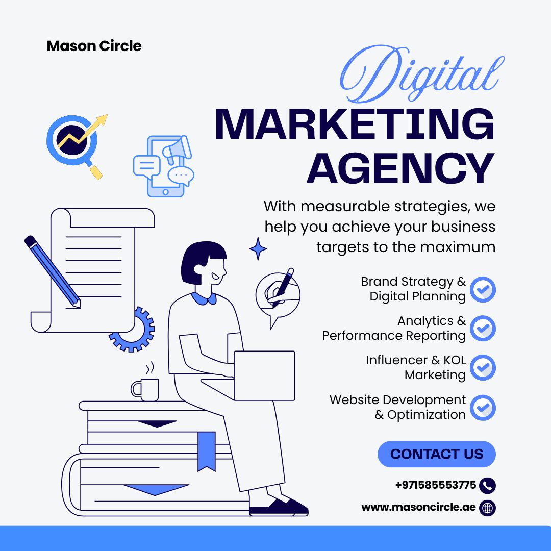 Dubai, Marketing, Mason Circle Is A Leading Digital Marketing Agency In Dubai