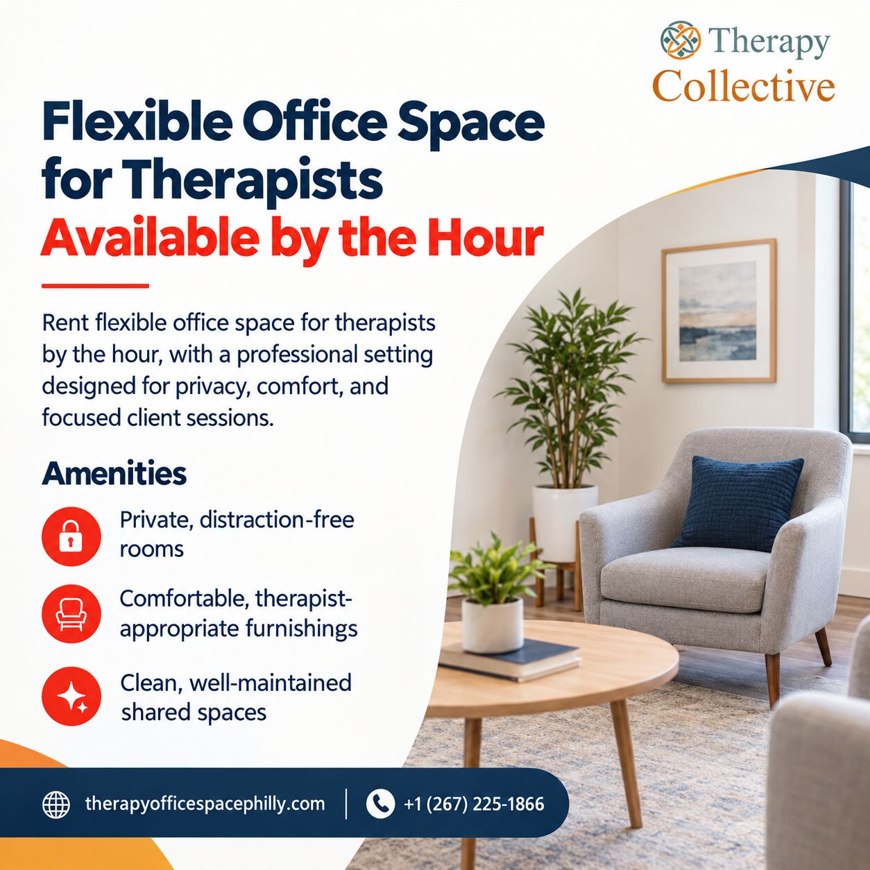 New York, Business, Private Office Space For Therapists With Flexible Access