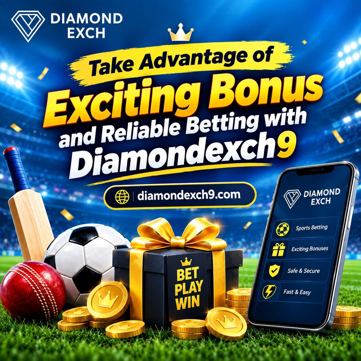 New Delhi, Legal, Take Advantage Of Exciting Bonus And Reliable Betting With Diamondexch9