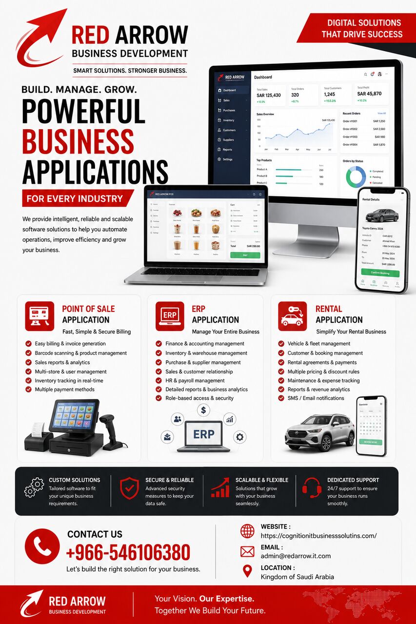 Jeddah, Computers, SAR 500,  ERP SOFTWARE OR ZATCA INTEGRATION CONTACT 0546106380