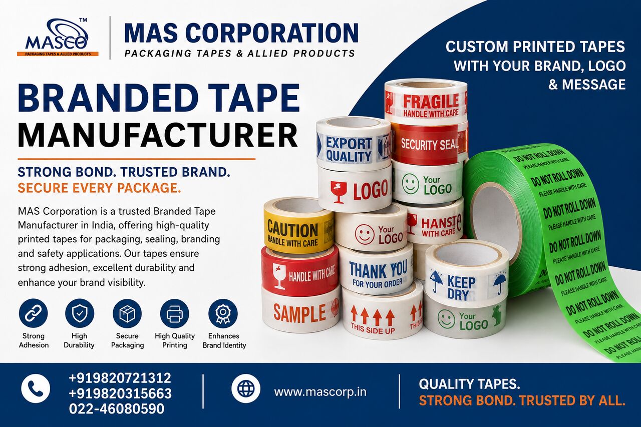 Mumbai, Household Items, Branded Tape Manufacturer | MAS Corporation