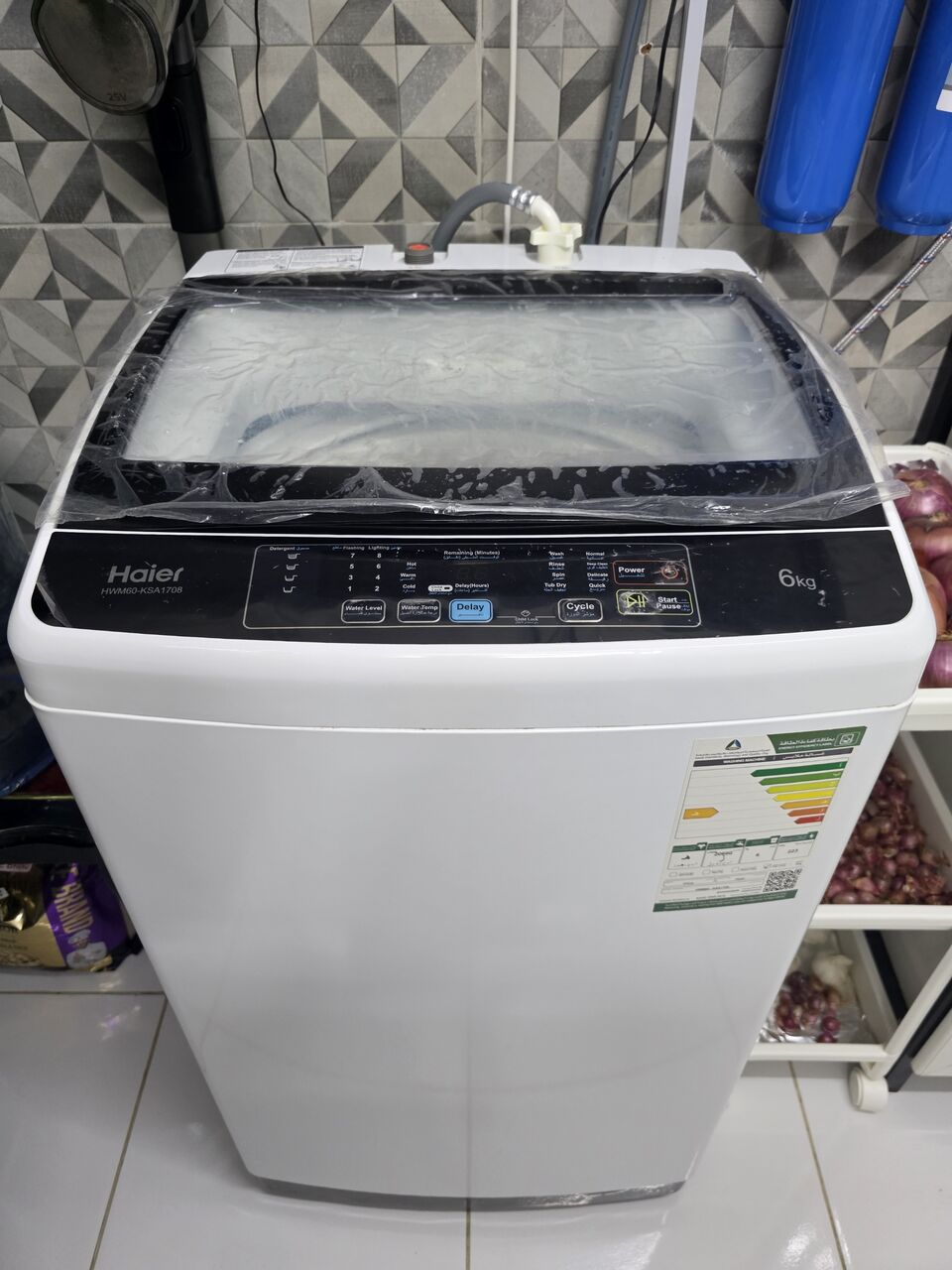 Riyadh, Appliances, SAR 550,  Haier Top Load Fully Automatic Washing Machine