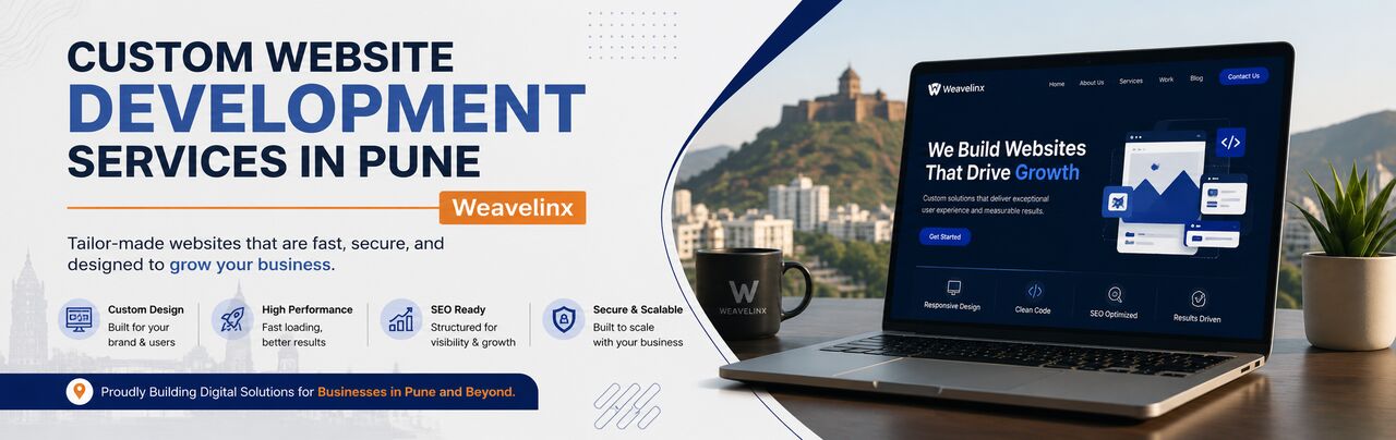 Pune, Web Design & Development, "Best Website Development Company In Pune - Weavelinx "