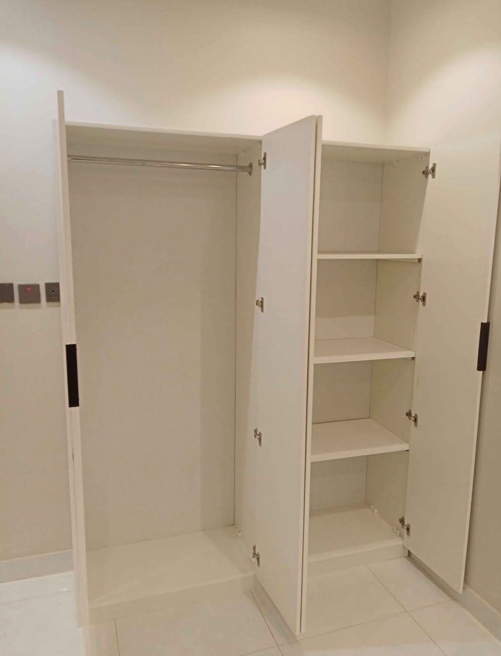 Jeddah, Furniture, SAR 2,  Elegant Bedroom Furniture Set With 4-Door Wardrobe