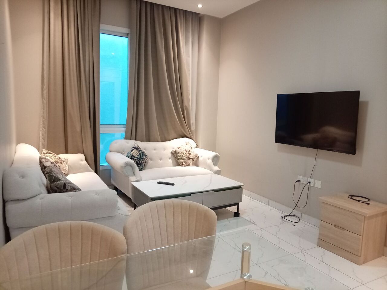 Manama, Apartments, Flats, Houses & Villas, BHD 230/year,  1 BR,  Fully Furnished 1 Bedroom 1 Bathroom With Ewa Flat For Rent In : Sagaya