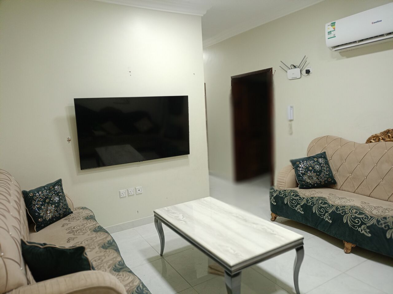 Jubail, Apartments, Flats, Houses & Villas, SAR 3100/month,  2 BR,  Without E-Bill, 3500sr With E-Bill.For Families/2-Bachelors.5Gwifi & Water.Fully Furnished