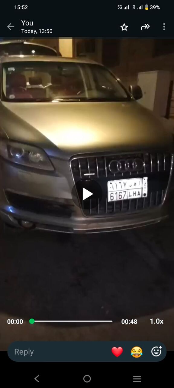 Al Wizarat, Vehicles, Cars & Trucks , SAR 28000,  Audi Q7 Premium Plus,  2007,  Automatic,  180390 KM,  AUDI Q7 - LESS DRIVEN WELL MAINTAINED NEGOTIABLE أودي Q7 - استخدام قليل، بح