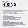 We Are Hiring!! Sales Associates