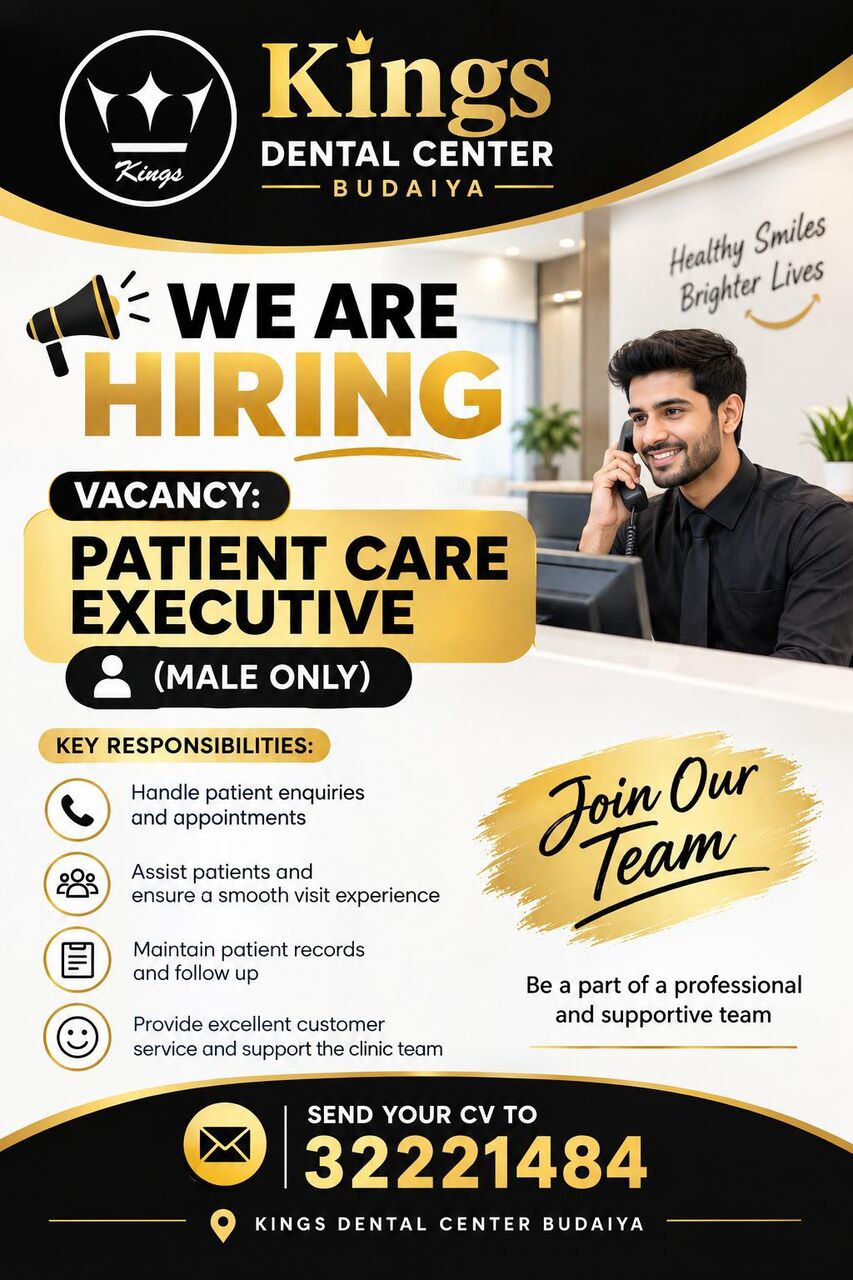 Manama, Jobs, URGENT HIRING CUSTOMER CARE EXECUTIVE (MALE ONLY)