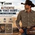 USD 33,  Buy An Authentic Western Yoke Shirt | The Cowboy Legend
