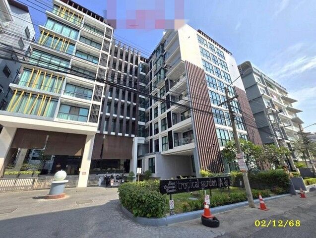 Bangkok, Real Estate For Sale, THB 1112000,  1 BR,  22 Sq. Meter,  ขาย คอนโด ทรอปิคอล การ์เด้น ถนนพระ
