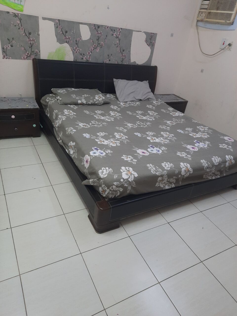 Jubail, Furniture, SAR 2800,  2 Complete Bed Set For Sale Back Side Max Jubail