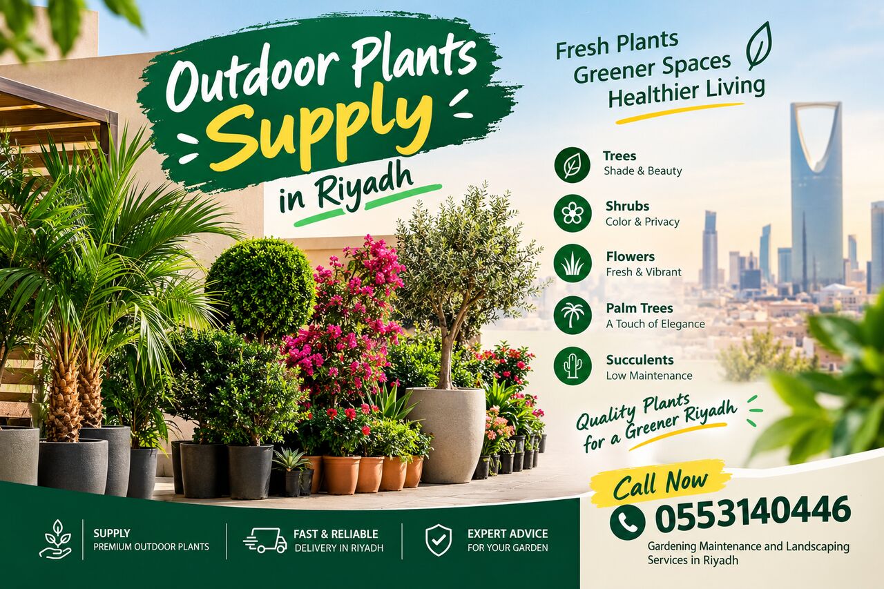Riyadh, Farm & Garden, SAR 200,  🌿 OUTDOOR PLANTS SUPPLY IN RIYADH 🌿  Fresh Plants • Greener Spaces