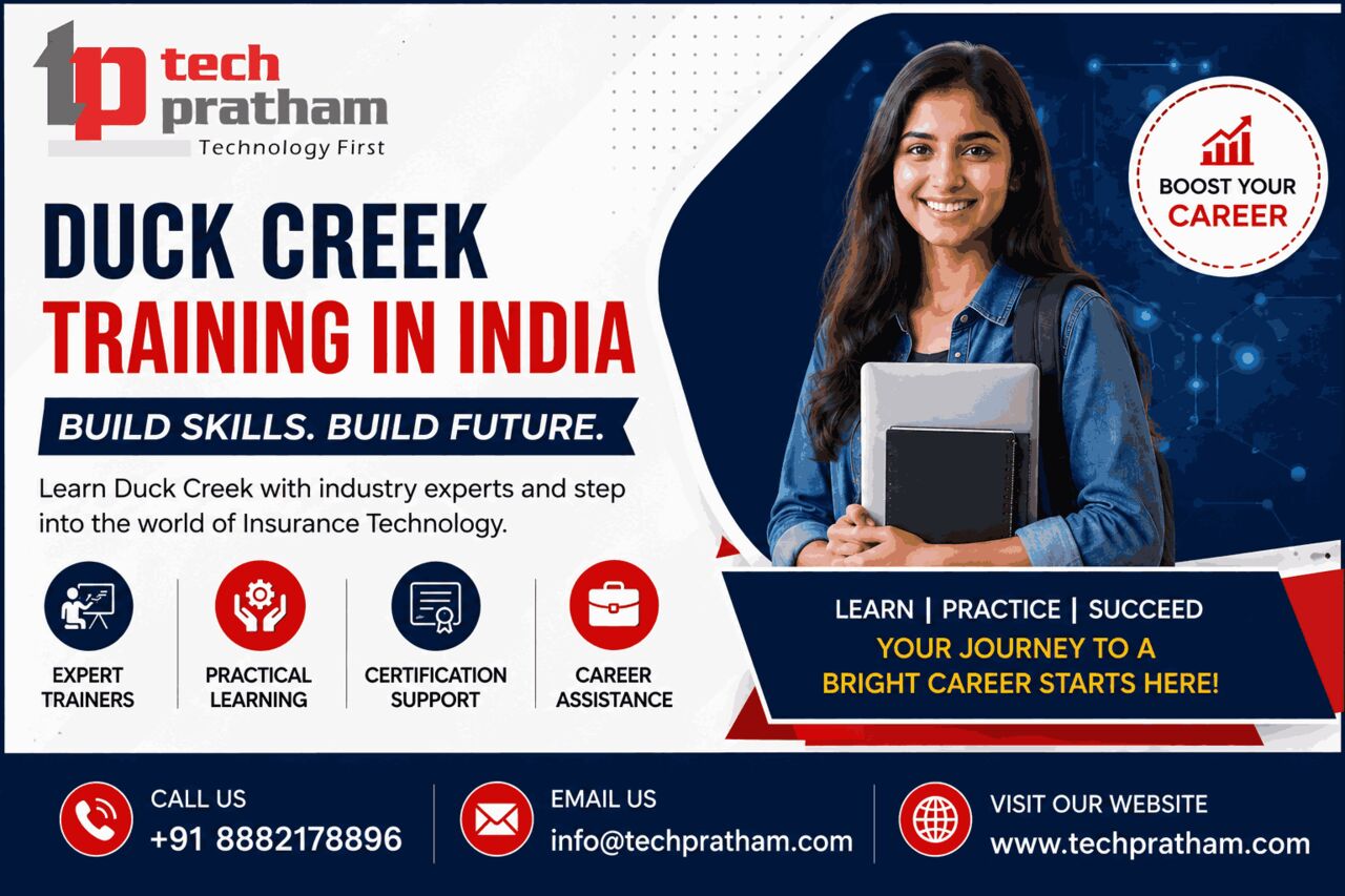 Noida, Education, Duck Creek Training In India &ndash; Build Your Insurance Technology Career