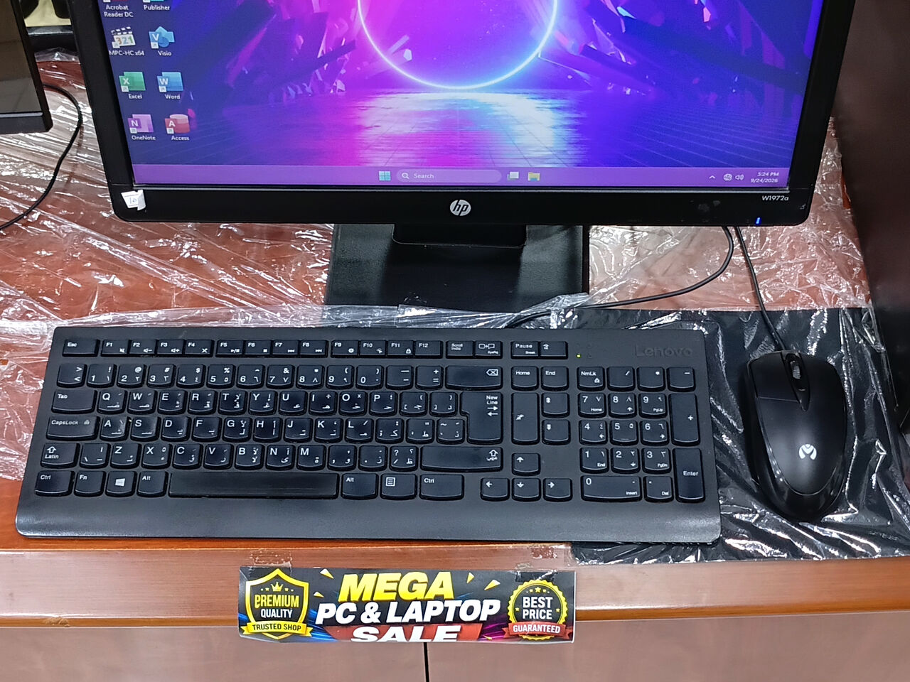 Riffa, Computers, BHD 55,  Complete HP I5 6th Gen Desktop PC Set With WIFI &ndash; Just 55 BD!