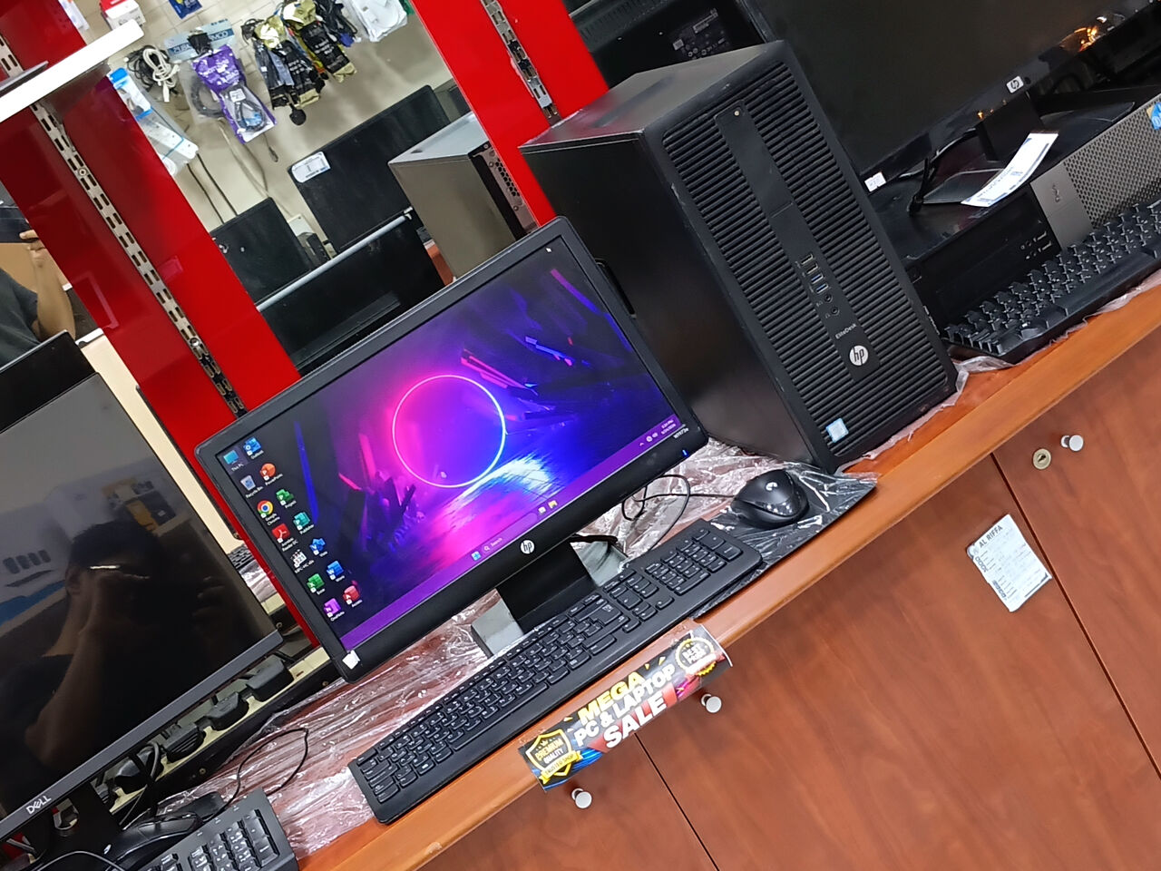 Riffa, Computers, BHD 55,  Complete HP I5 6th Gen Desktop PC Set With WIFI &ndash; Just 55 BD!