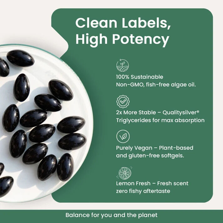 Ahmedabad, Health & Beauty Items, INR 1999,  Vegan Algae DHA, Vitamin D3 & K2 Supplement - V Balance By Albae