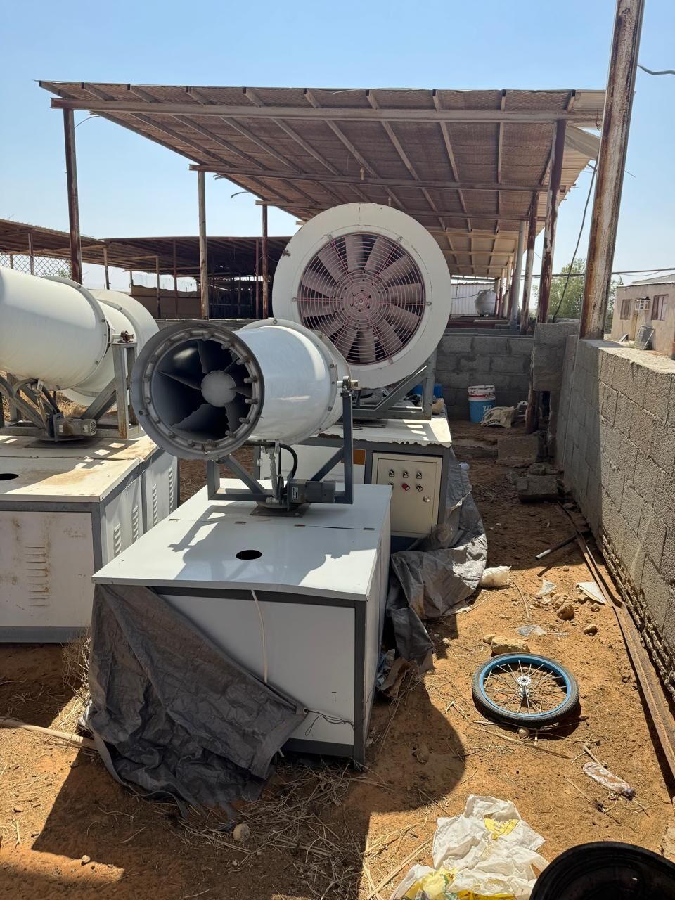 Thadiq, Industrial Machinery, SAR 1,  Dust Dumping Water Showers