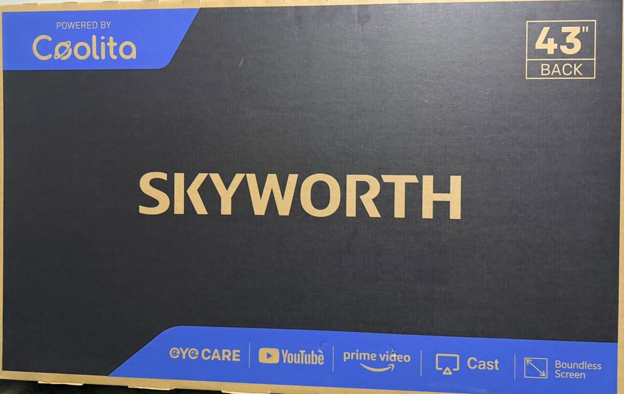 Jeddah, Electronics, SAR 600,  📺 Skyworth 43" 43E5000G LED Smart TV – Brand New & Sealed