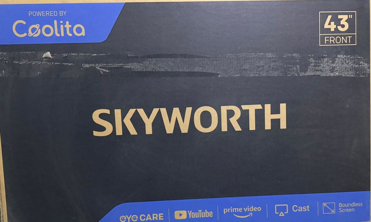 Jeddah, Electronics, SAR 600,  📺 Skyworth 43" 43E5000G LED Smart TV – Brand New & Sealed