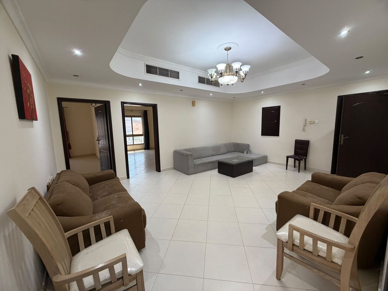 Adliya, Apartments, Flats, Houses & Villas, BHD 300/month,  2 BR,  Adliya | Semi Furnished | Gas Cooker |Central AC