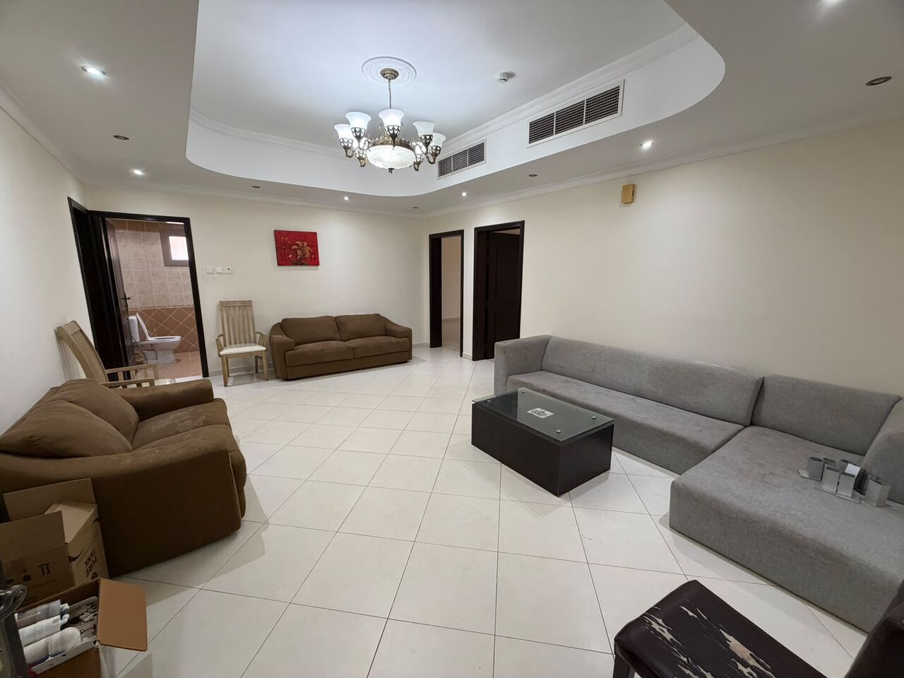 Adliya, Apartments, Flats, Houses & Villas, BHD 300/month,  2 BR,  Adliya | Semi Furnished | Gas Cooker |Central AC