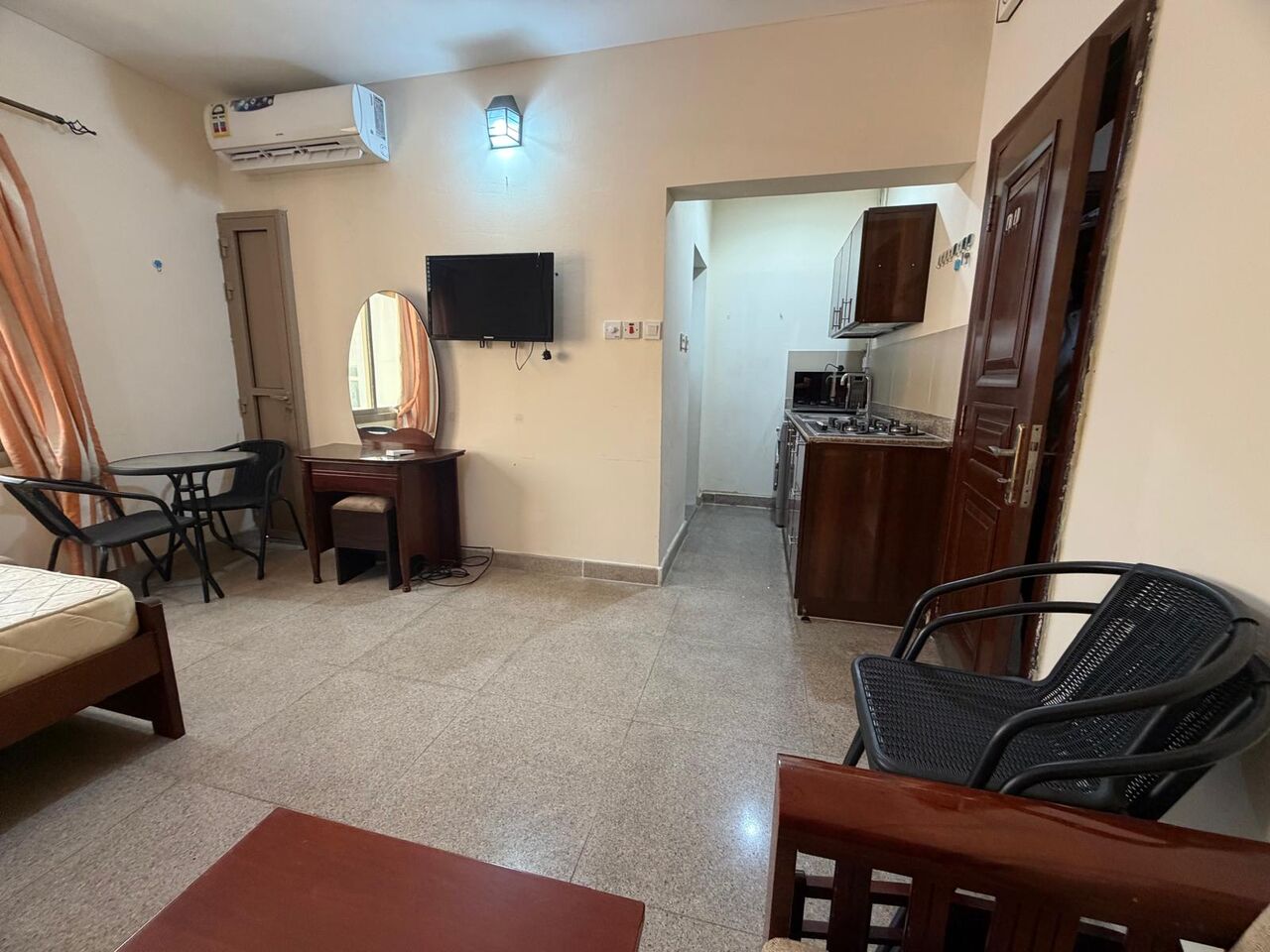 Adliya, Apartments, Flats, Houses & Villas, BHD 180/month,  Furnished,  Studio,  Affordable Fully Furnished Studio Apartment With EWA For 180 BD